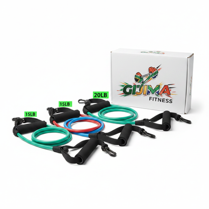 GIJIMA Resistance Bands Studio Shot